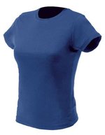 Nath T-Shirt mit schmalem Ripp-Kragen für Damen, Bubblegum XXL, NH141 – Reale