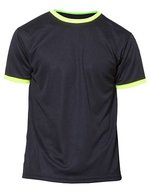 Nath Sport T-Shirt Action mit Funktionsmaterial – Black/Yellow Fluor