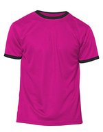 Nath Sport T-Shirt Action mit Funktionsmaterial – Fuchsia Fluor/Black