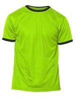 Nath Sport T-Shirt Action mit Funktionsmaterial – Green Fluor/Navy