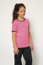 Nath Sport-T-Shirt Action aus Quick-Dry-Gewebe, Black/Yellow Fluor 3/4, NH160K – Bild 3