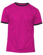 Nath Sport-T-Shirt Action aus Quick-Dry-Gewebe, Black/Yellow Fluor 3/4, NH160K – Fuchsia Fluor/Black