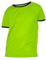 Nath Sport-T-Shirt Action aus Quick-Dry-Gewebe, Black/Yellow Fluor 3/4, NH160K – Green Fluor/Navy