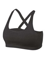Nath Top sportivo a doppio strato con bretelle, Black S, NH285 – Bild 2