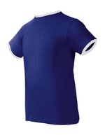 Nath T-Shirt Boston mit Kontrastakzenten, Chocolate/Sky S, NH351 – Navy/White