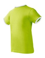 Nath T-Shirt Boston mit Kontrastakzenten, Chocolate/Sky S, NH351 – Pistachio/White