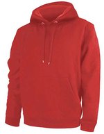 Nath Hoodie mit doppellagiger Kapuze und Kangurutasche, Apple Green Fluor XS, NH421 – Red