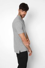 Nath Piqué Polo mit Kragen für Herren, Bottle Green S, NH503 – Bild 4
