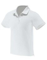Nath Piqué Polo mit Kragen für Herren, Bottle Green S, NH503 – Blanc