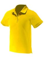 Nath Piqué Polo mit Kragen für Herren, Bottle Green S, NH503 – Jaune