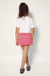 Nath Kids Skirt Holly made of Cotton with Shorts, Bubblegum/White 3/4, NH601 – image 3