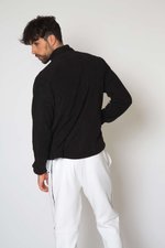 Nath Fleece Jacke Polaris mit Raglan-Ärmeln, Black S, NH800 – Bild 3