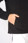 Nath Fleece Jacket Polaris with Raglan Sleeves, Dark Grey XXL, NH800 – image 4