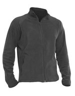 Nath Fleece Jacke Polaris mit Raglan-Ärmeln, Black S, NH800 – Grigio scuro