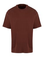 Oversized Tee – Chocolate Brown