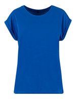 Ladies Extended Shoulder Tee – Cobalt Blue