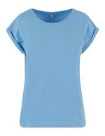 Ladies Extended Shoulder Tee – Powder Blue