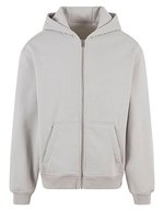 Oversized Zip Hoody – Light Asphalt