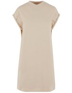 Ladies Extended Shoulder Dress – Sand