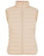 Ladies Light Puffer Vest – Sand