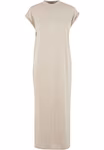 Ladies Long Extended Shoulder Dress – image 3