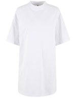 Ladies Heavy Oversized Tee Dress – White