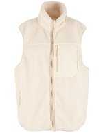 Bonded Sherpa Vest – White Sand