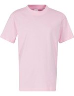 Kids Basic Regular Fit Tee – Soft Pink