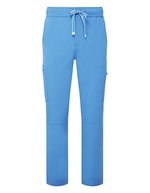 Onna-Stretch Cargohose mit Taschen – Ceil Blue