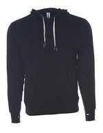 Unisex Midweight French Terry Hooded Pullover – Black