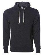 Unisex Midweight French Terry Hooded Pullover – Charcoal Heather