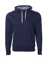 Unisex Midweight French Terry Hooded Pullover – Navy Heather