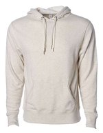 Independent Midweight Kapuzenpullover mit Daumenlöchern, Black XS, NP304 – Avena Melange