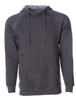 Independent Midweight Raglan Hoodie aus Baumwolle-Polyester – Carbon