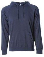 Independent Midweight Raglan Hoodie aus Baumwolle-Polyester – Classic Navy