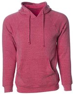 Independent Midweight Raglan Hoodie aus Baumwolle-Polyester, Black XS, NP305 – Pomegranate