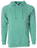Independent Midweight Raglan Hoodie aus Baumwolle-Polyester, Black XS, NP305 – Mare Verde