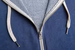 Independent Midweight French Terry Zip Hoodie 2023, Sky Heather L, NP354 – Bild 9