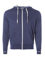 Independent Midweight French Terry Zip Hoodie 2023, Black XS, NP354 – Blu navy Melange