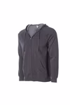 Independent Unisex Midweight Special Blend Raglan Zip Hood Sea Green L (NP355) – immagine 6