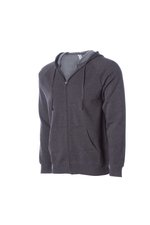 Independent Unisex Midweight Special Blend Raglan Zip Hood Black XS (NP355), NP355 – Bild 6