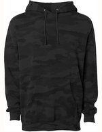 Men´s Heavyweight Hooded Pullover – Black Camo