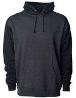 Independent Men´s Heavyweight Hooded Pullover Alpine Green XS (NP380), NP380 – Antracite Melange/Nero