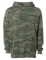 Independent Men´s Heavyweight Hooded Pullover Alpine Green XS (NP380), NP380 – Foresta Mimetico