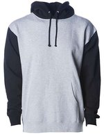 Independent Men´s Heavyweight Hooded Pullover Alpine Green XS (NP380), NP380 – Grigio Melange/Nero