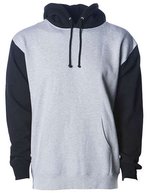 Independent Men´s Heavyweight Hooded Pullover Alpine Green XS (NP380), NP380 – Grigio Melange/Ardesia Blu
