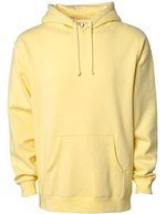 Independent Men´s Heavyweight Hooded Pullover Alpine Green XS (NP380), NP380 – Giallo chiaro