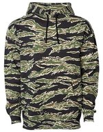 Independent Men´s Heavyweight Hooded Pullover Alpine Green XS (NP380), NP380 – Tiger Mimetico
