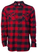 Independent Karomuster Flanellhemd mit Fronttaschen, Charcoal Heather/Black XS, NP500 – Bild 3