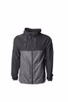 Unisex Lightweight Windbreaker Jacket – Aqua/Aqua/White